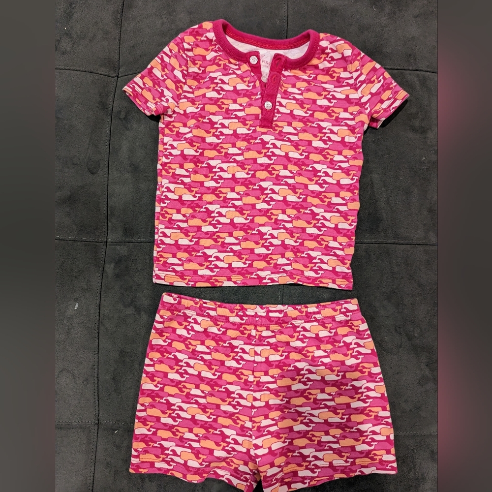 Girls size 5 Vineyard Vines Summer Pajamas